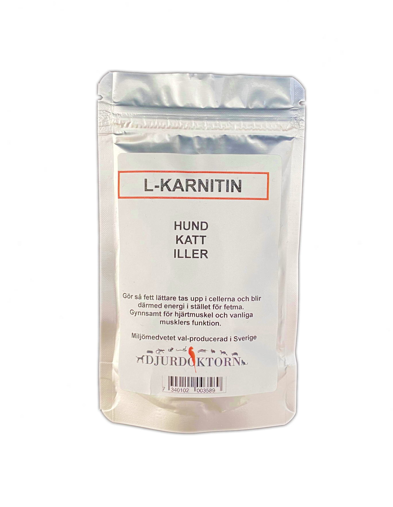 L-Karnitin åt hund 50 g
